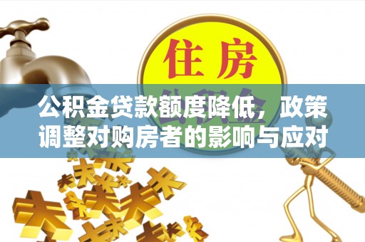黄浦公积金贷款额度降低，政策调整对购房者的影响与应对策略