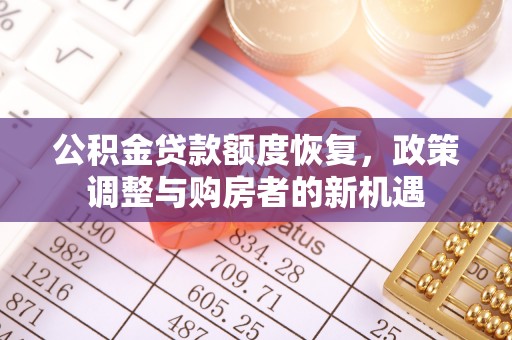 黄浦公积金贷款额度恢复，政策调整与购房者的新机遇