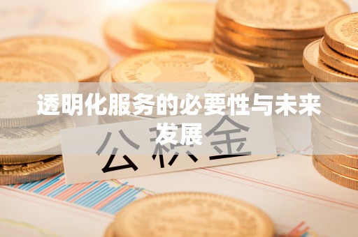 黄浦透明化服务的必要性与未来发展